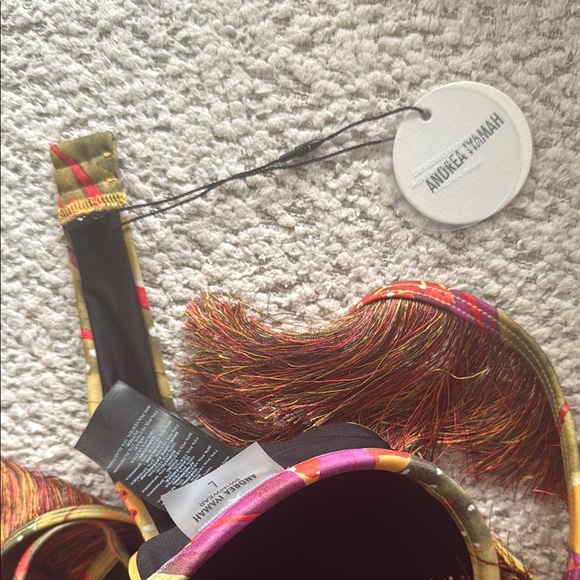 Andrea Iyamah Eyo Multicolor Fringe Bikini - Picture 7 of 8